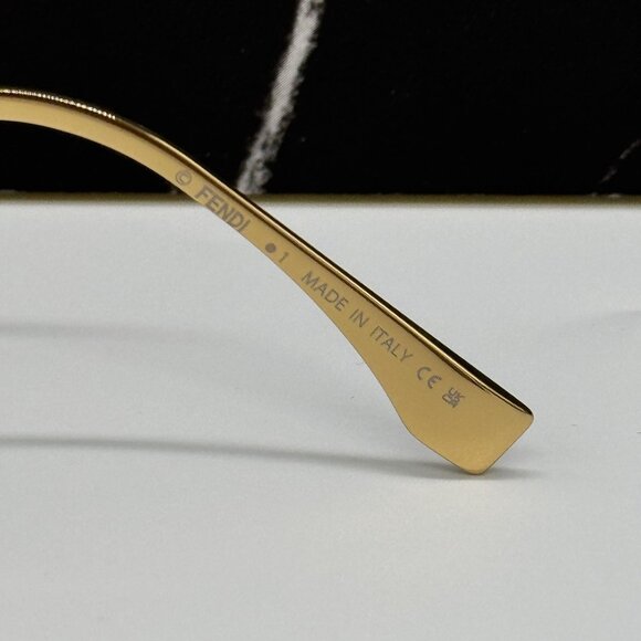 NEW FENDI GOLD PINK WOMEN SUNGLASSES FENDI FE40067U 30S main image 5